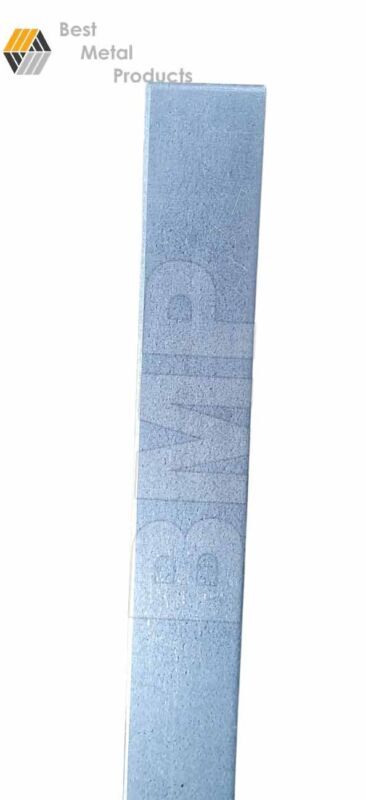 Zinc Plated Steel Flat Bar / Plate Heavy Duty 1/8″ x 1″ x 48″ – 1300310