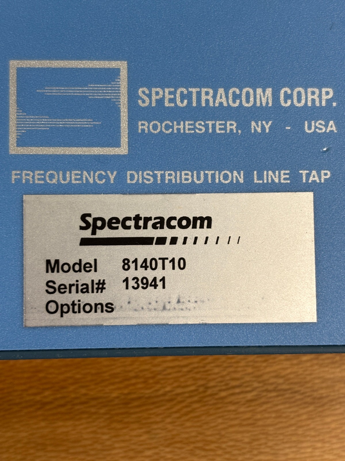 Lot of 3 Spectracom 8140T10 Frequency Distribution Line Tap Modules BNC