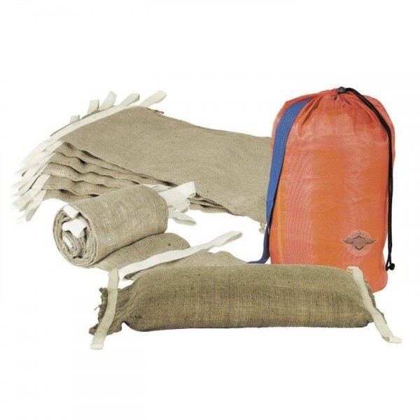 Kit Sand Bag Self-Inflating water Flood Emergency hurricane not StormTec FEMA