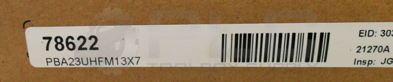 NEW BANNER PBA23UHFM13X7 FIBER OPTIC SENSOR 1M 78622 W/PFC-4