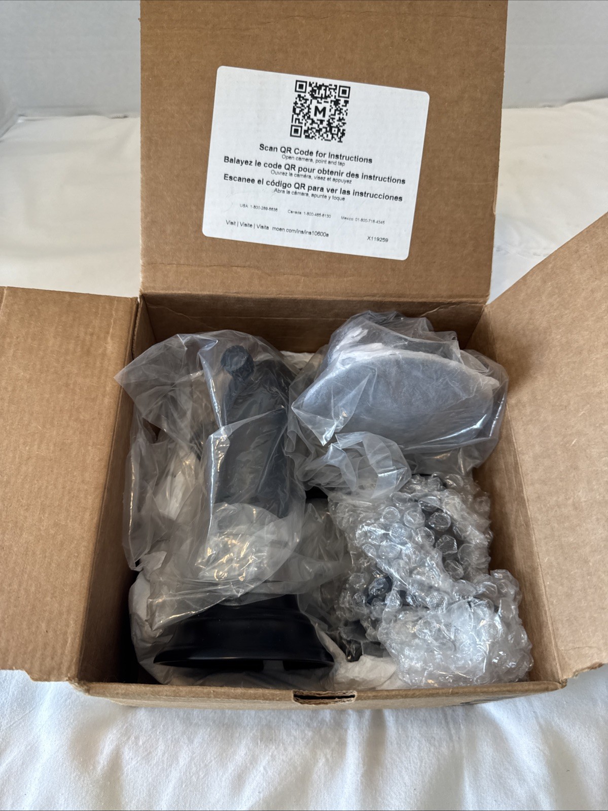 Moen T2183BL Dartmoor One Handle Bathtub & Shower Faucet, Matte Black
