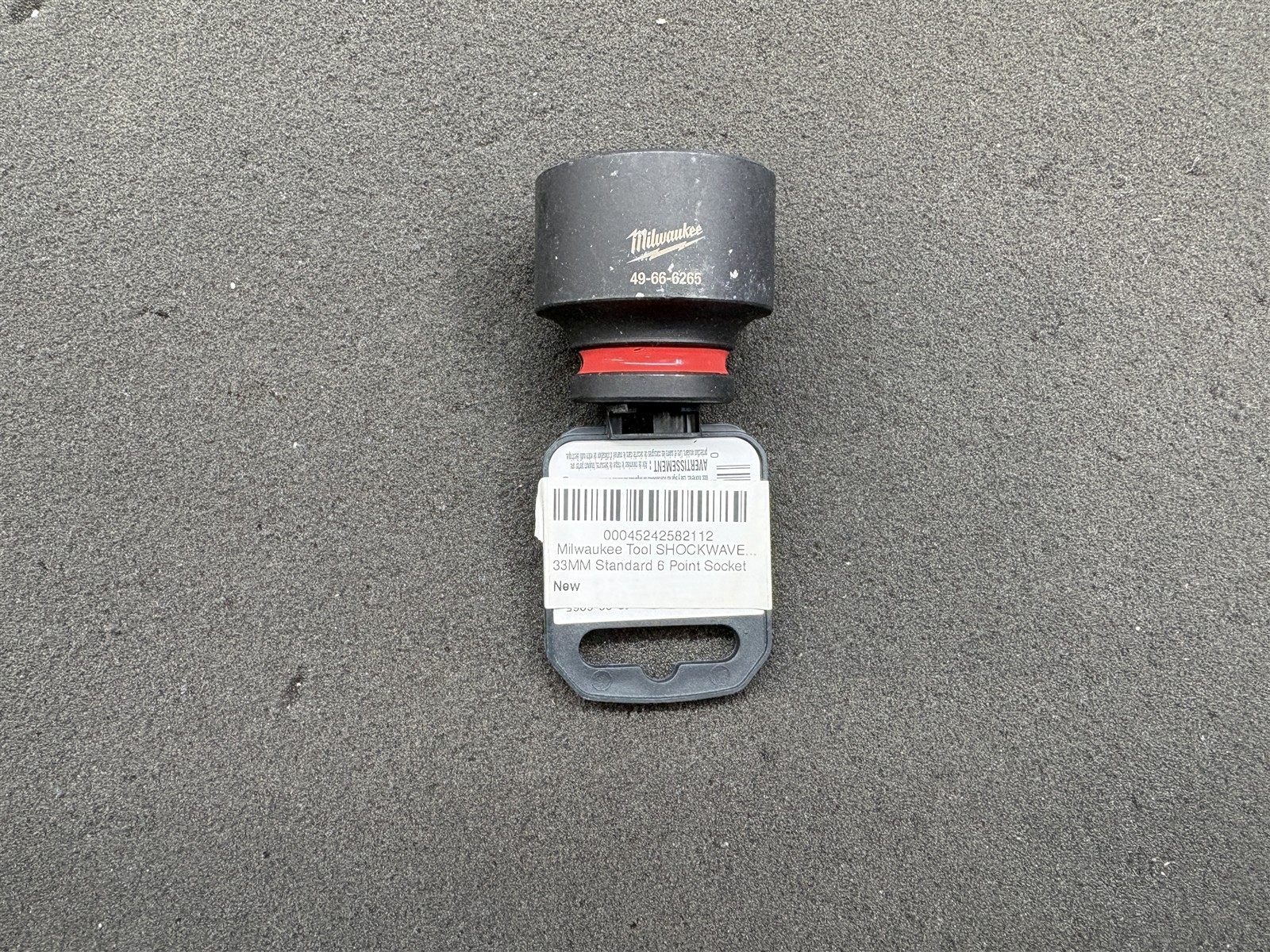 SET OF 2 MILWAUKEE 3/4” DR STD REF: 49-66-6356 – 1/2” DR STD REF: 49-66-6265