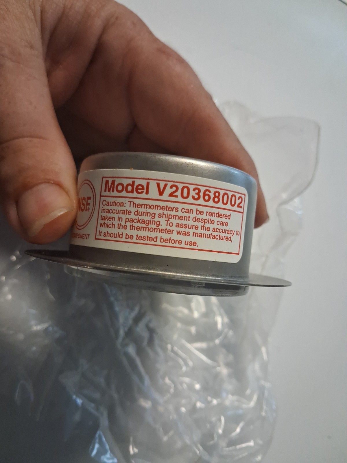 Carter Hoffmann Equivalent Temperature Gauge 20-220°F NEW No Box