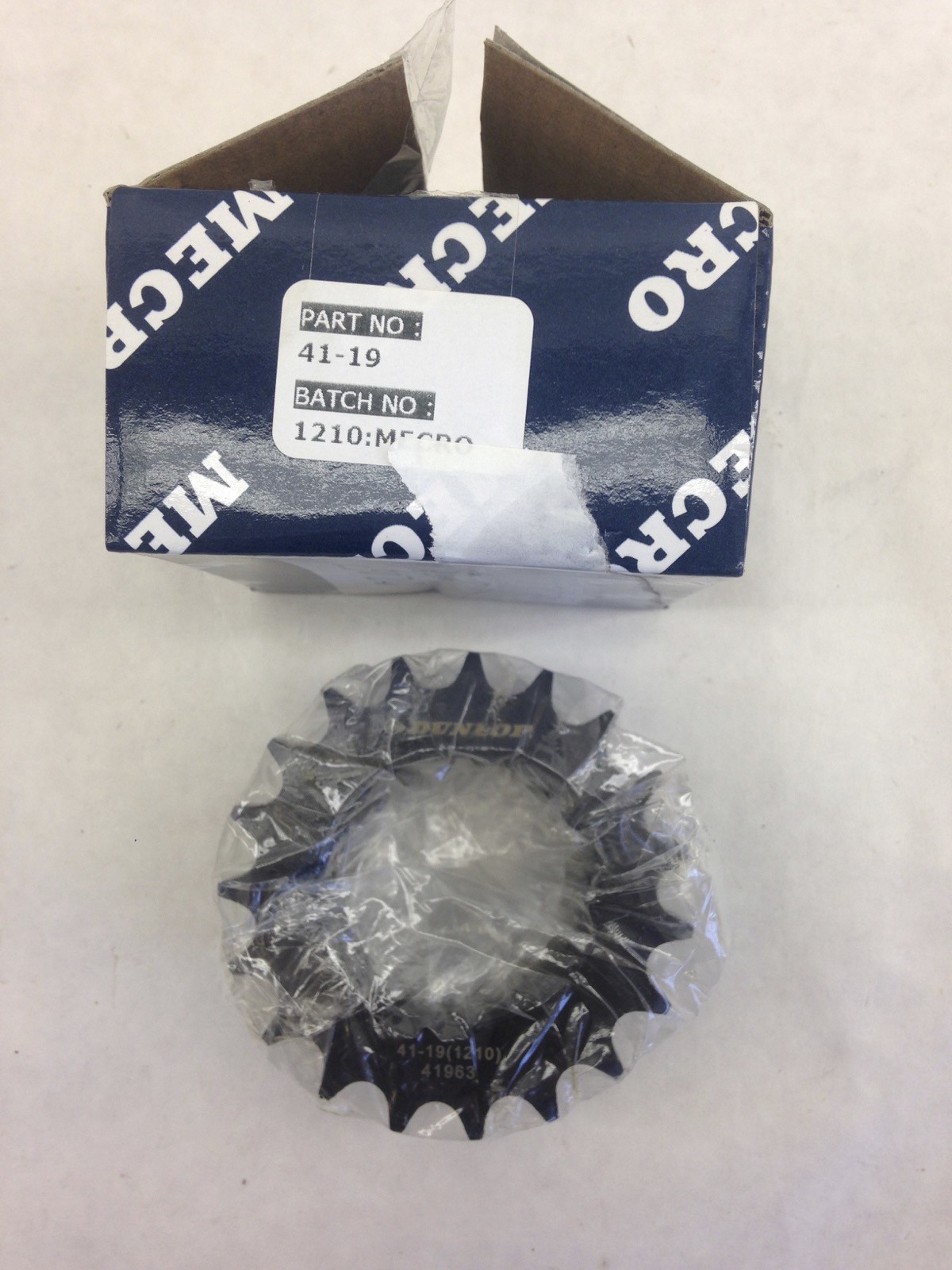 DUNLOP 41-19 (1210) 41963 GEAR SPROCKET (A775)