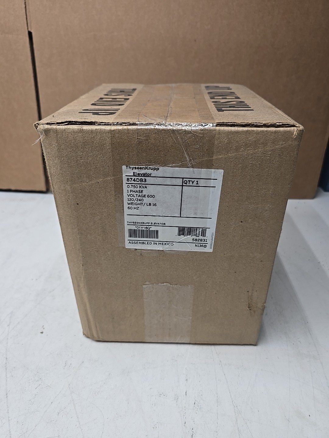 NEW THYSSEN KRUPP 874DB3 INDUSTRIAL CONTROL TRANSFORMER ELEVATOR