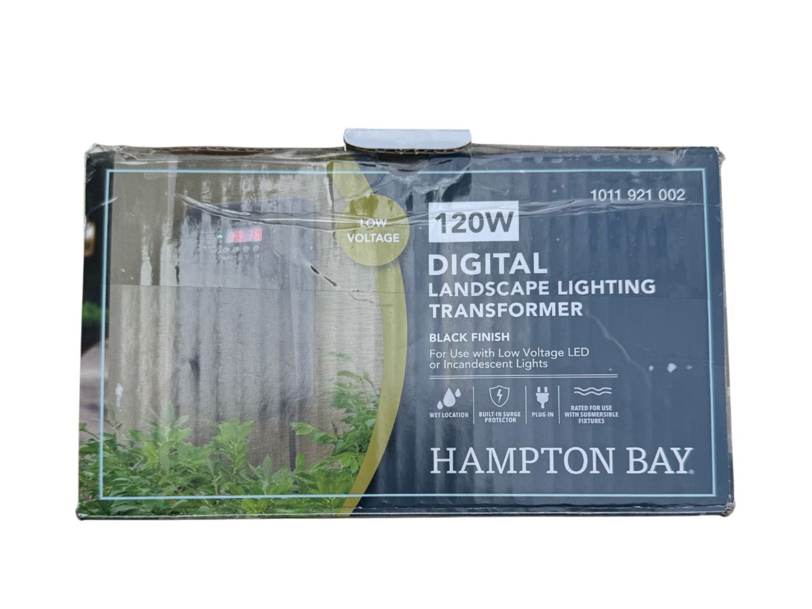 Hampton Bay ER-120-1215-AL Low Voltage 120W Landscape Lighting Transformer