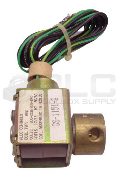 NEW ALCO GS-1151-2 SOLENOID VALVE 17-12W 208-220/208-240V 202CB1/8B5/32B