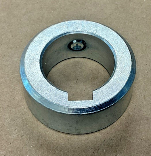 NEW, (LOT OF 23) 1 1/2” ZINC PLATED STEEL LOCKING COLLAR 2229656, FREE SHIPPING