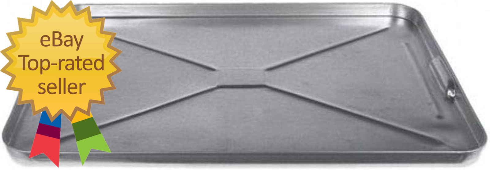 94482 Galvanized Drip Pan easy to use and handle