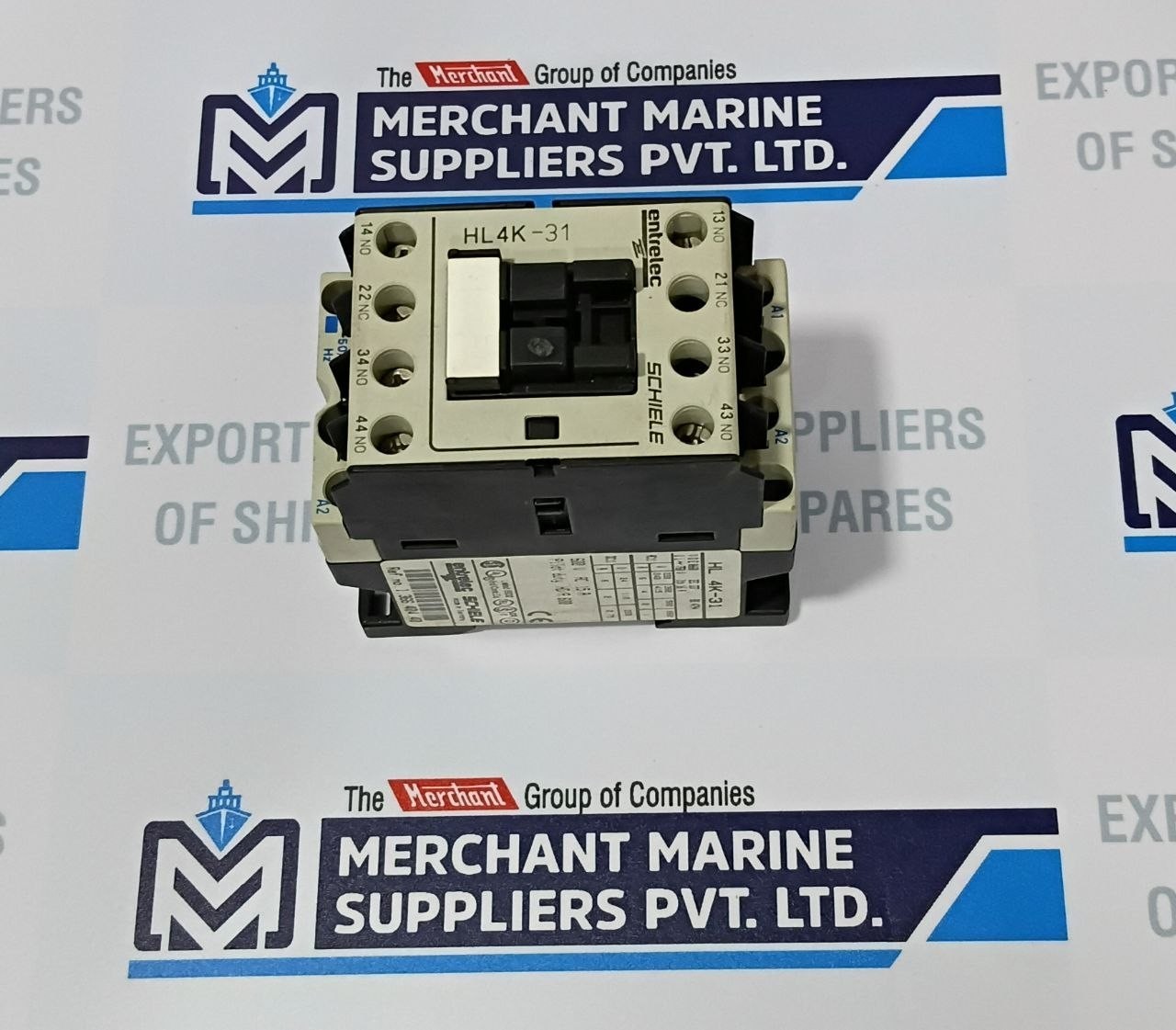 Entrelec Schiele HL4K-31 Contactor Block HL 4K-31