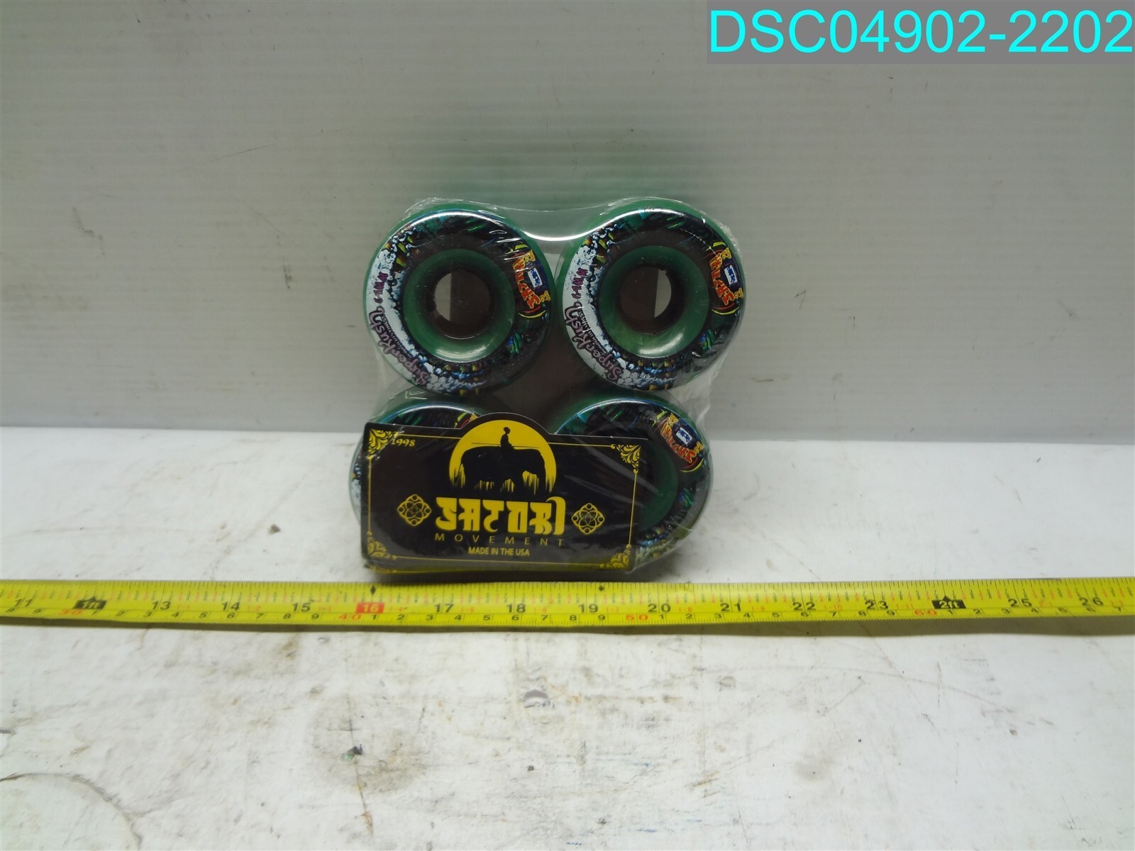 Satori Goo-Ball Super Kush 64mm 78a Clear Green Wheels