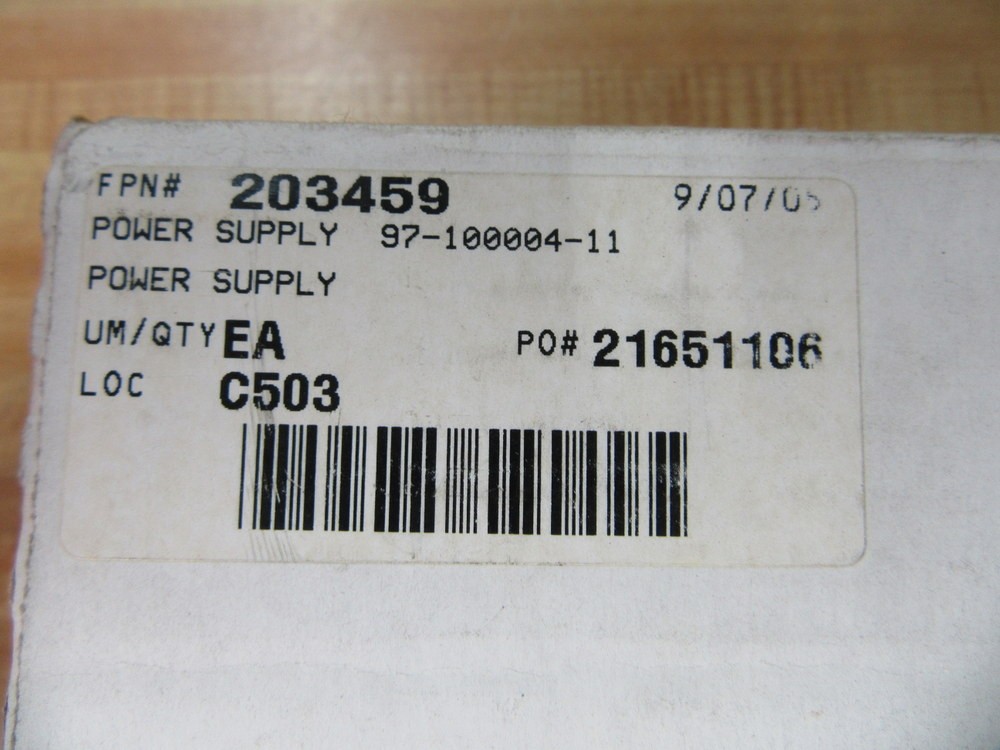 Microscan 97-100004-11 Power Supply AD60W1P-310B