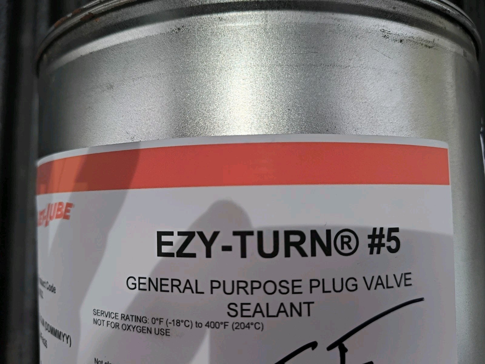 Jet-Lube 93522 EZY-TURN #5 Plug Valve Sealant 10 LB Pail Amber
