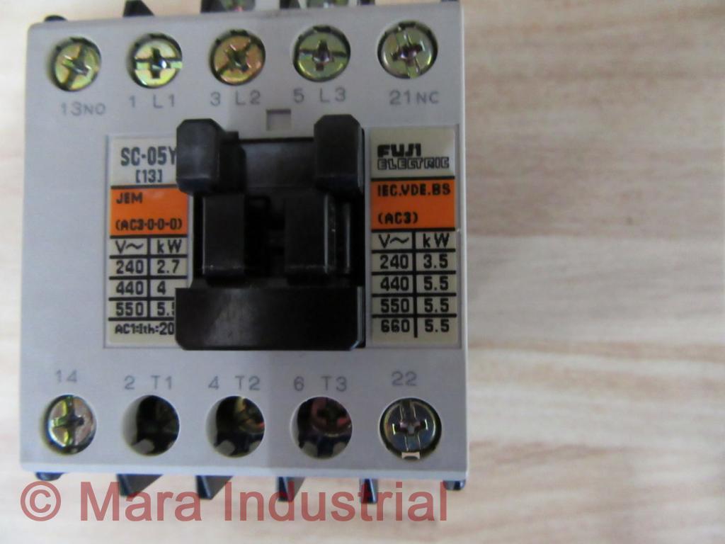 Fuji Electric SC-05Y Contactor 4NC0G0#11Y