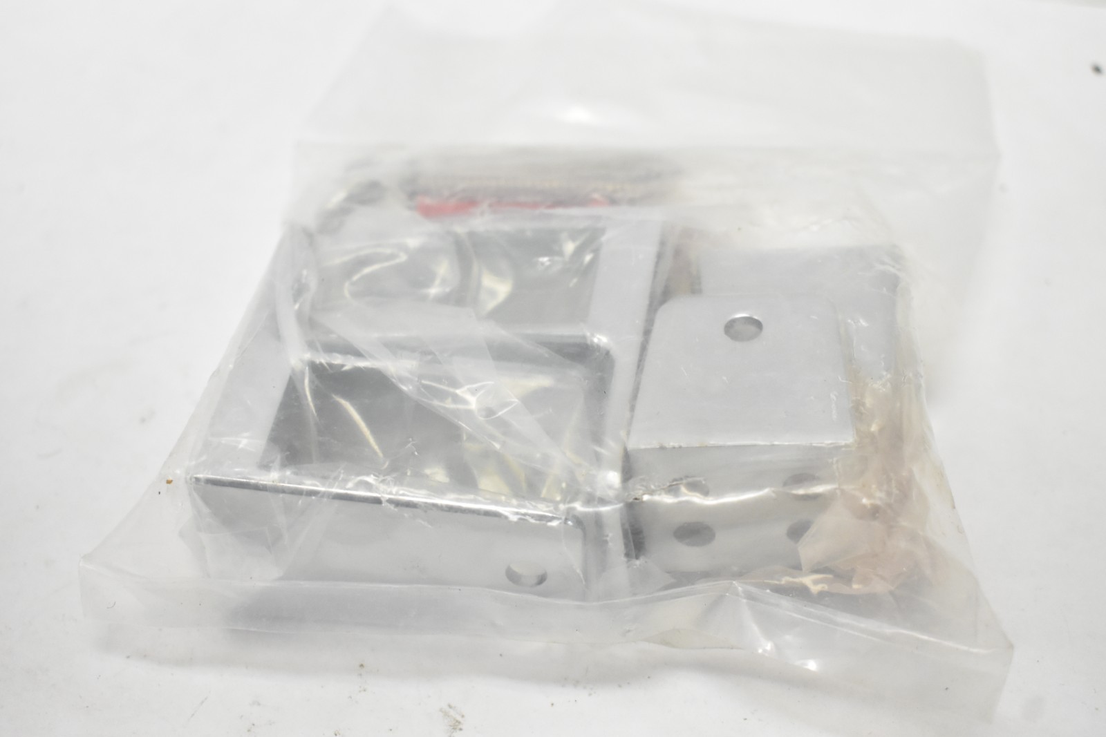 Bradley Bathroom Partition End Panel Hardware Kit Baked Enamel Zamak HDWT-Z2PE