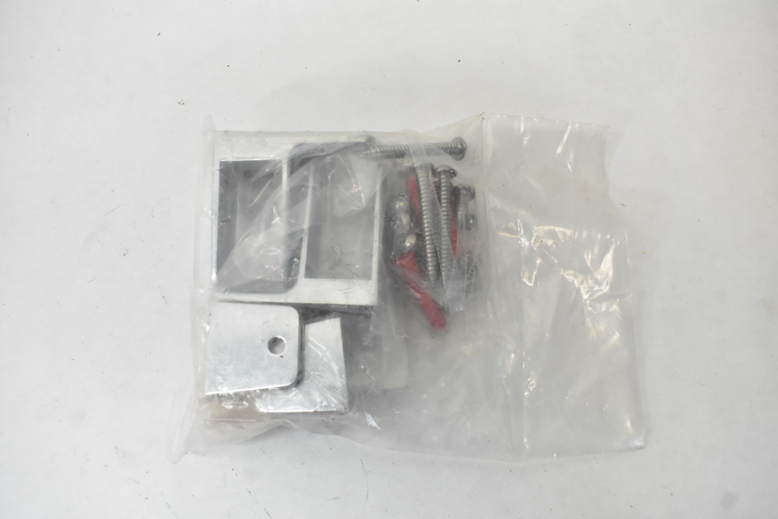 Bradley Bathroom Partition End Panel Hardware Kit Baked Enamel Zamak HDWT-Z2PE