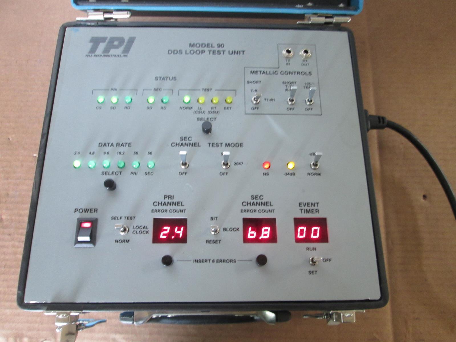 TPI MODEL 90 DDS LOOP TEST MODULE