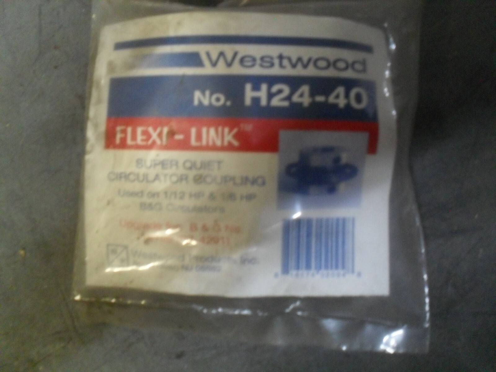 Westwood H2440 – BG-33 FLEXILINK Spring Coupling F/1/12-1/6 HP Circulator