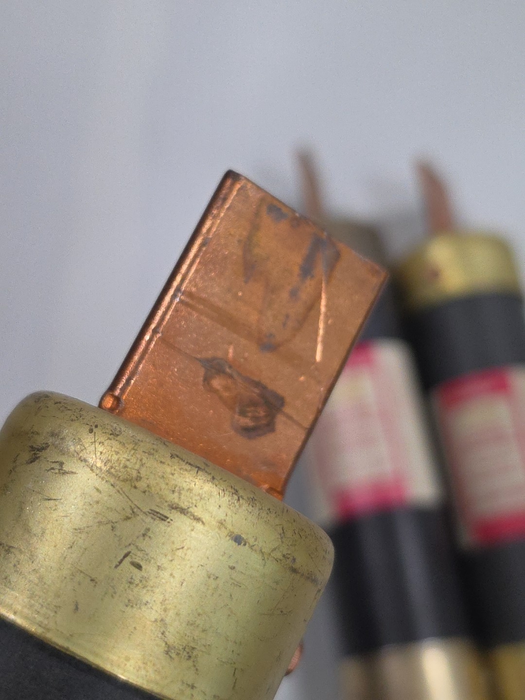 LOT OF 2 Littelfuse FLSR-200 200 Amp Slo-Blo Time Delay Fuses
