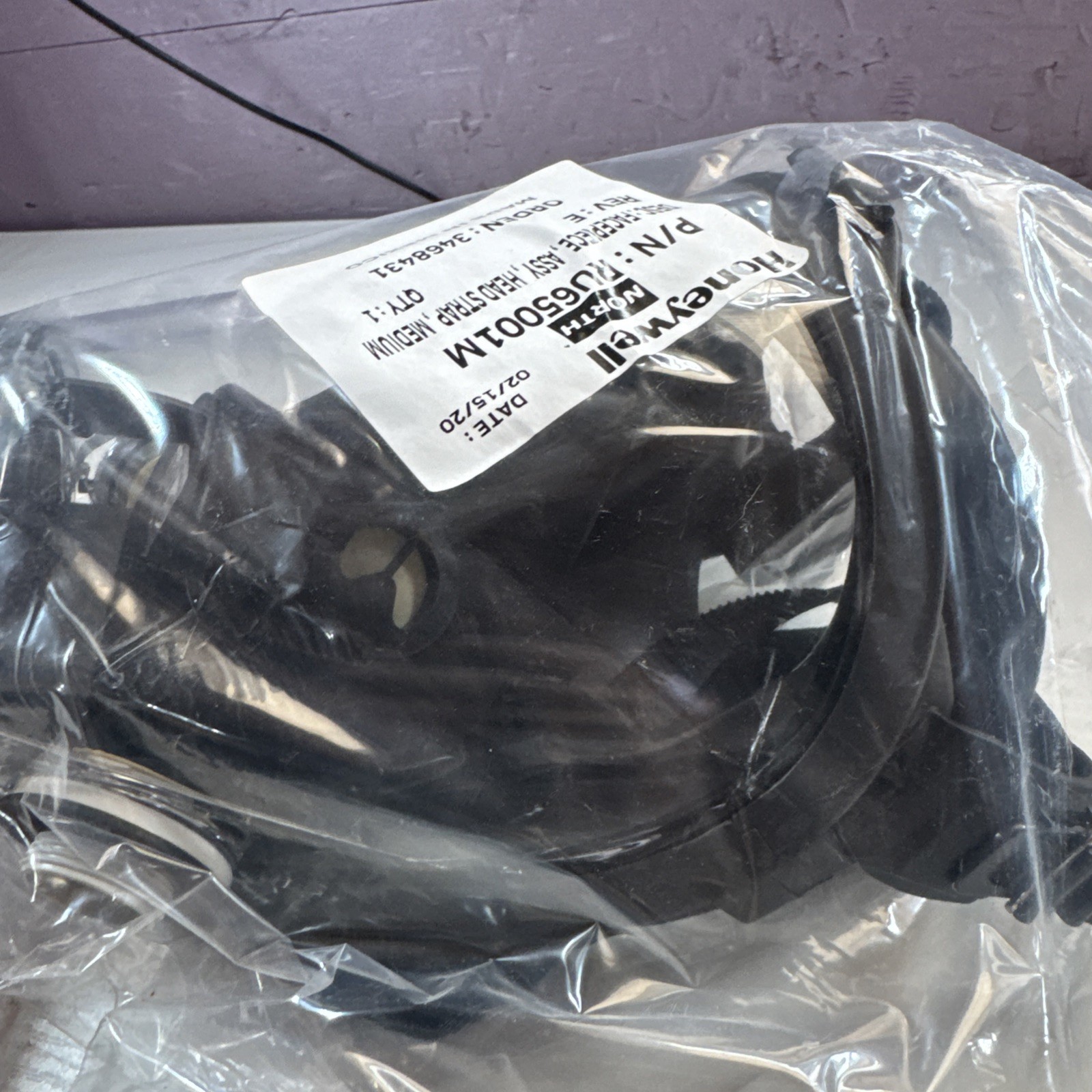 HONEYWELL NORTH RU65001M Full Face Respirator Head Strap, Medium New