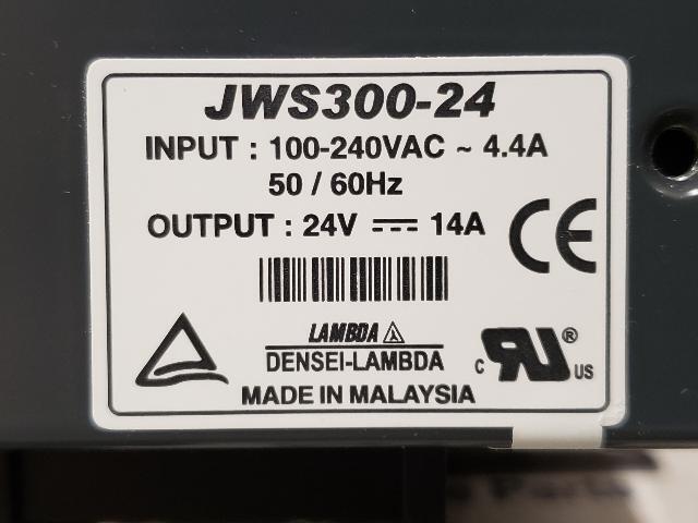 Lot of (2) Densei Lambda Power Supply – JWS300-24 w/Warranty