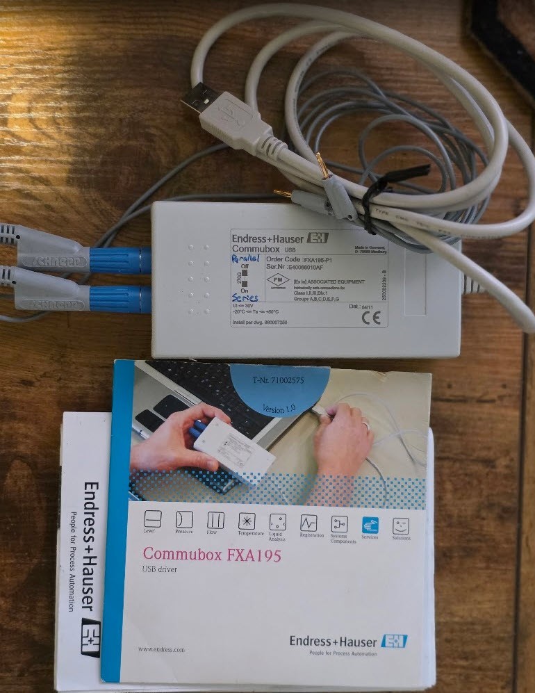 Endress+Hauser Commubox FXA195-P1 Common Data Interface