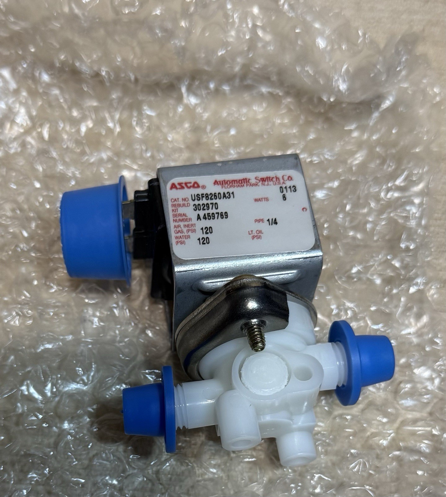 ASCO Red-Hat Solenoid Valve USF8260A31 New w/Box