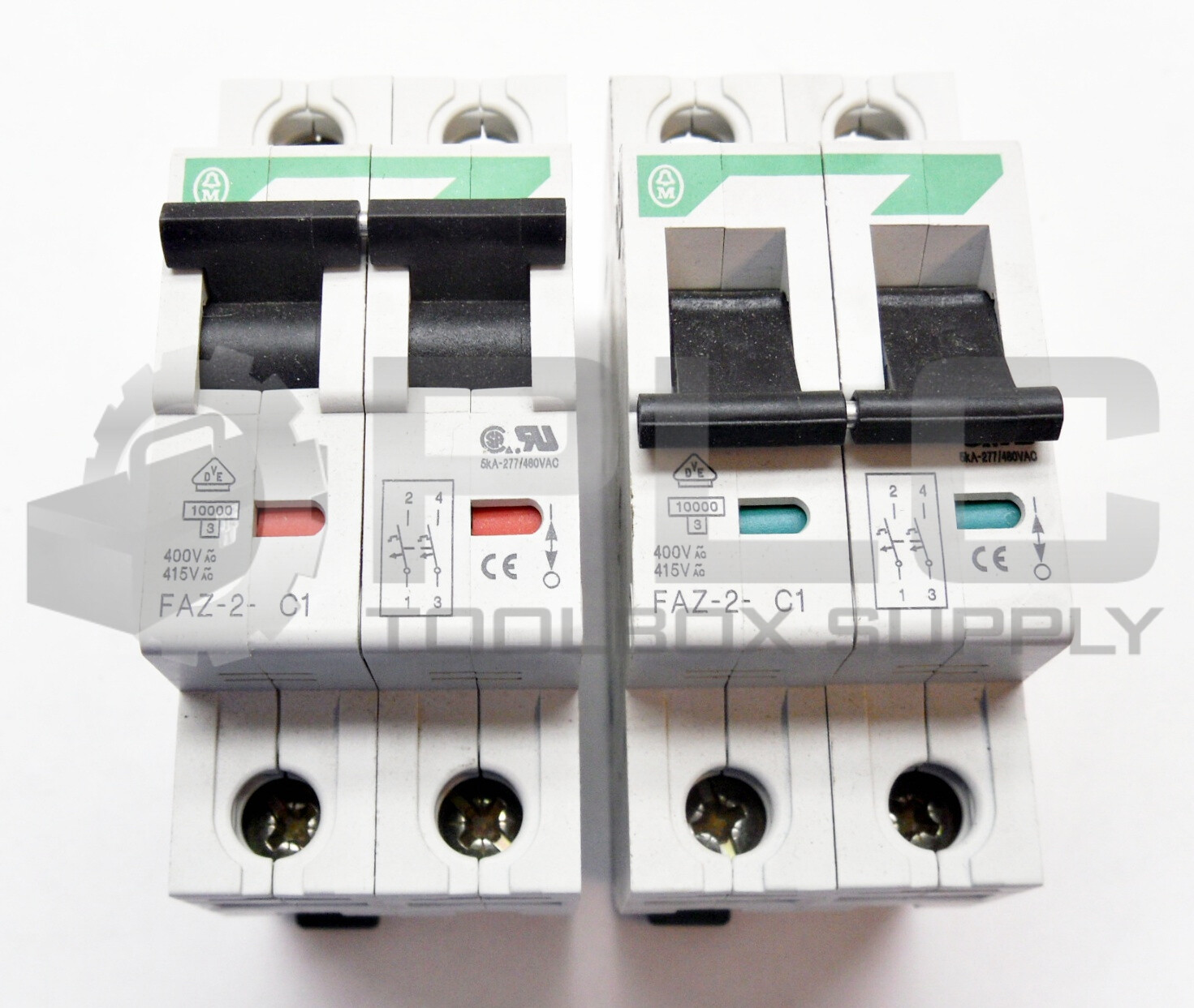 NEW EATON KLOCKNER MOELLER FAZ-2-C1 CIRCUIT BREAKER