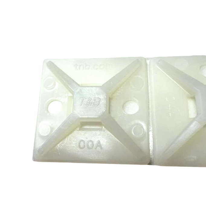 (Pack of 100) Thomas & Betts TC5345A Adhesive Backed Mounting Base