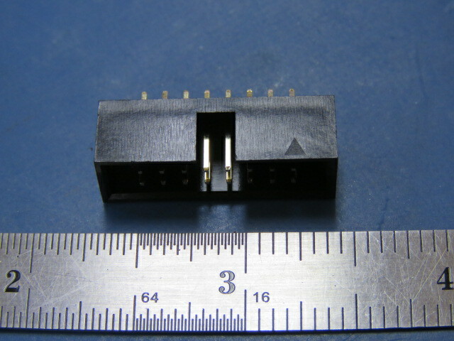 SULLINS SBH11-PBPC-D08-ST-BK Qty of 200 per Lot Connector Header Through Hole 1