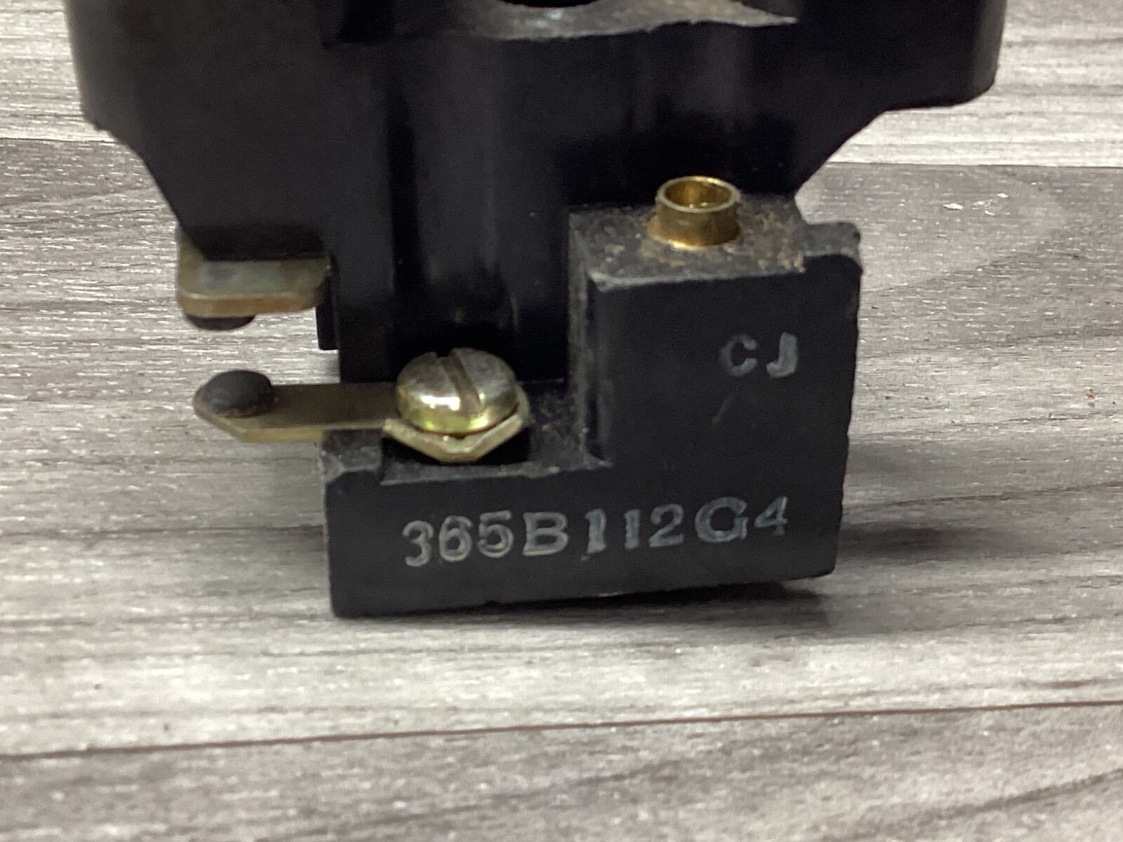 GENERAL ELECTRIC 365B112G4 STOP PUSH BUTTON #121K41*CO
