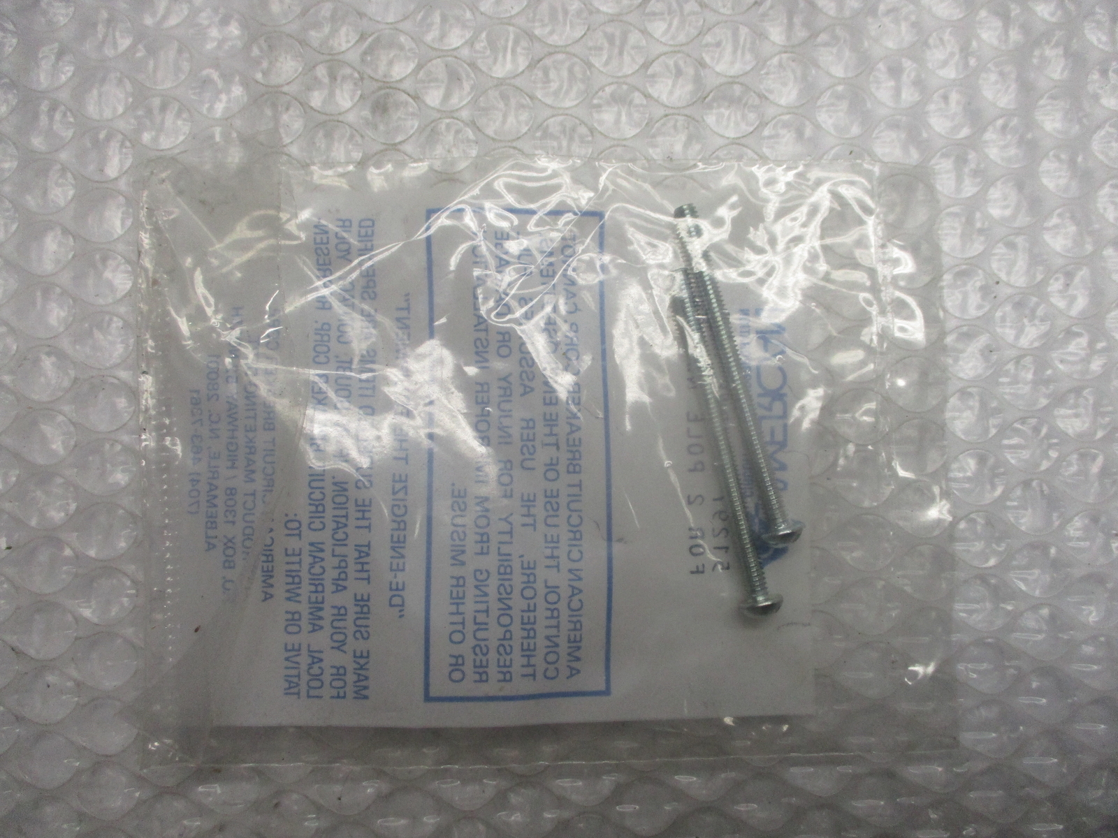 AMERICAN 51297-1 HARDWARE KIT PKG OF 2 NSMP