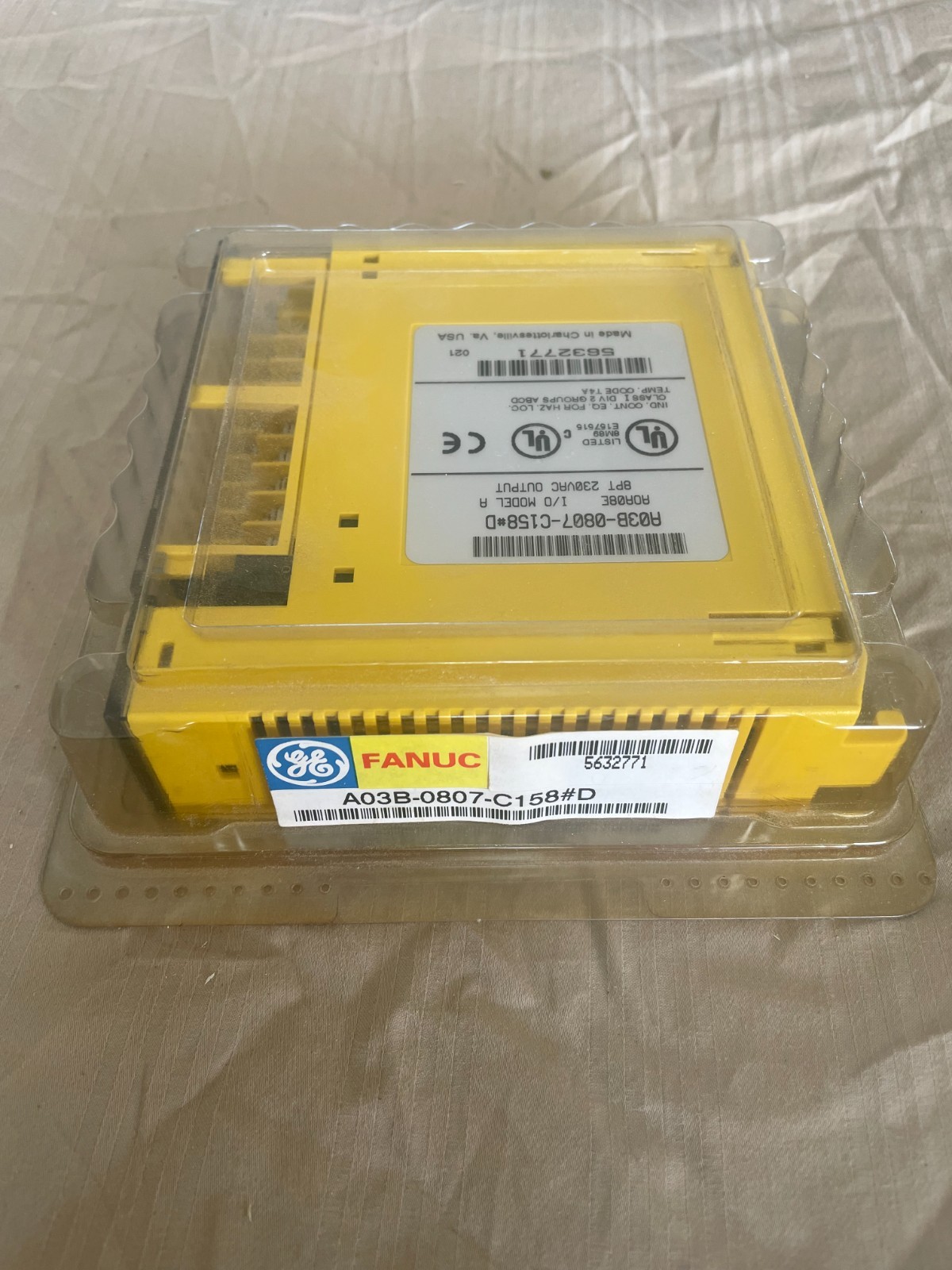 FANUC A03B-0807-C158#D 230VAC UNMP USED.