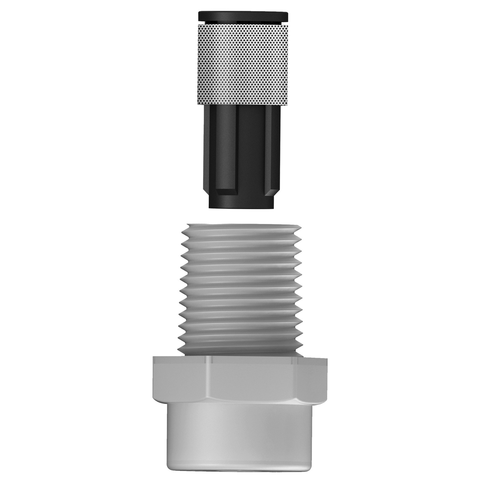 Tefen Fogger Misting Nozzle with Stainless Steel Filter 1/8″ NPT 1 GPH 100 Pack