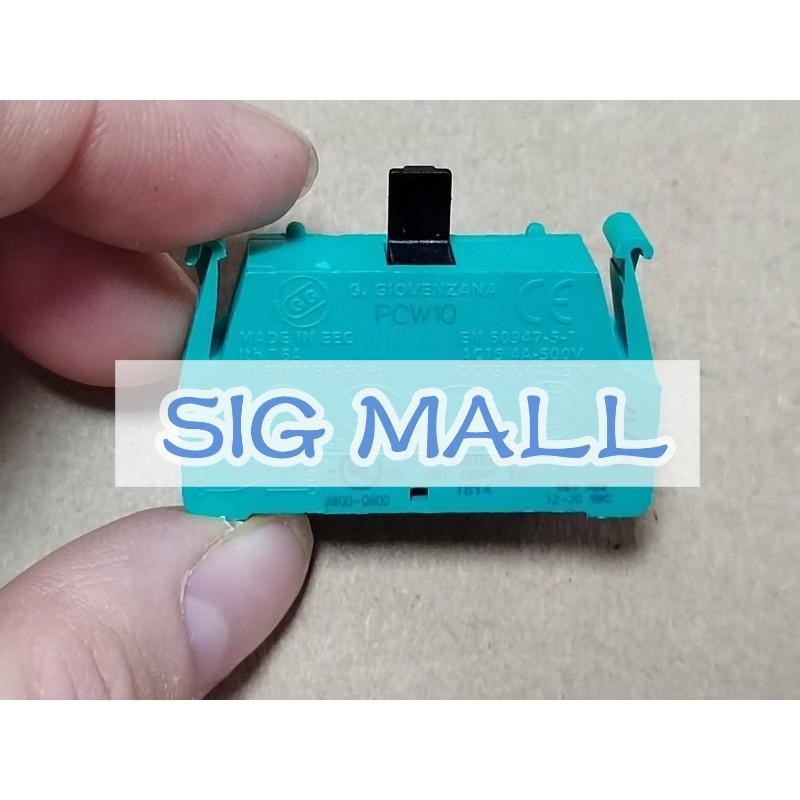 1Pcs New normally open switch contact PCW10