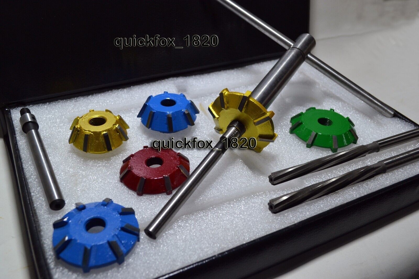 3 Angle Cut Valve Seat Cutter Kit CHEVY,FORD,MOPAR Big Block Motor 30-45-70 Deg
