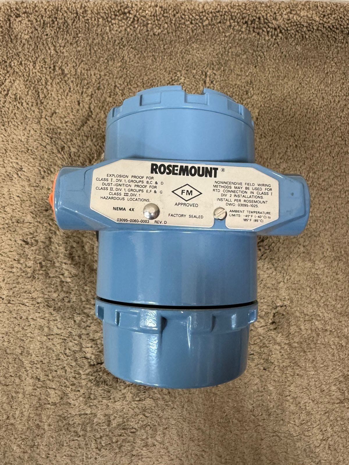 Rosemount / MultiVariable Transmitter / 3095FB23A0013AA10NANS5 / 800PSIA-55.2BAR