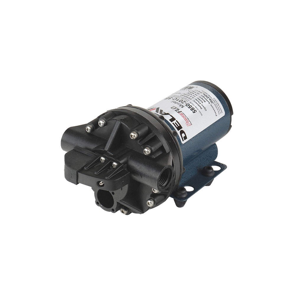 DELAVAN AG PUMPS 5850-201C-SB Diaphragm Pump,PolyP,5Cmb,5gpm,45psi 55NL23