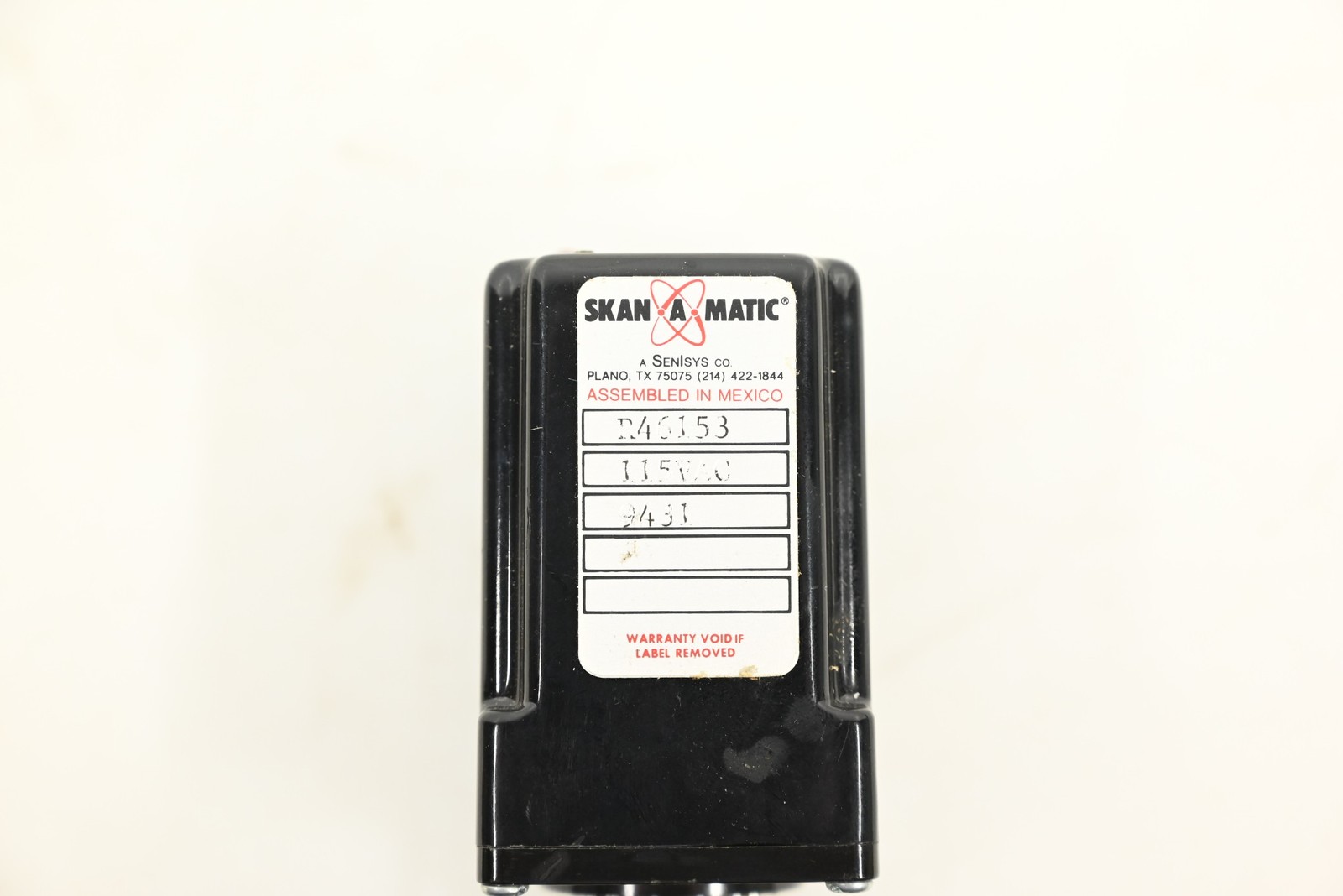 Skan-A-Matic R46153 Sensor Amplifier Relay Control Open Collector, 115VAC