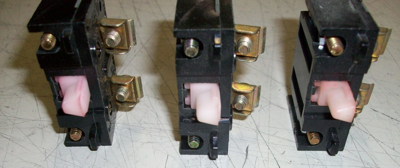 Furnas Electric Company Contact Block BJJ 600V AC Heavy Duty Lot of 3