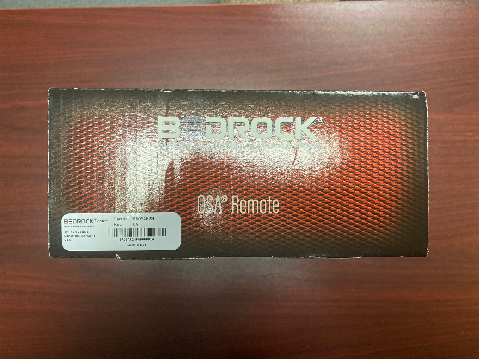 Bedrock Automation, BROSAR2H, Secure Universal 20 Channel Remote Controller