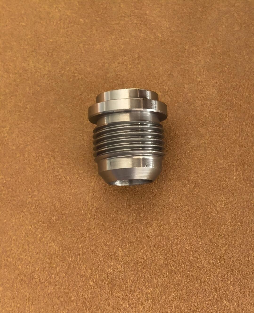 Billet 1018 Mild Steel Weld on/Weld in Fitting Bung Male AN12 -12AN Qty: 5