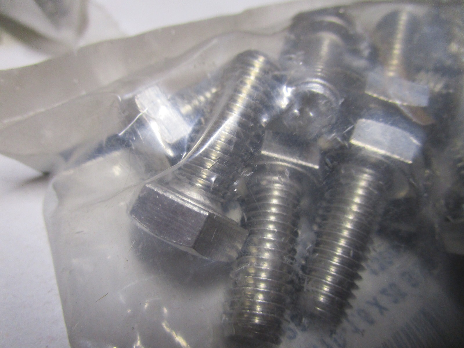 M10-1.5 x 25mm DIN 933 A2-70 Stainless Steel Hex Cap Screw QTY 25