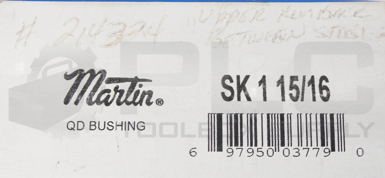 SEALED NEW MARTIN SK 1 15/16 QD BUSHING 1-15/16″ BORE