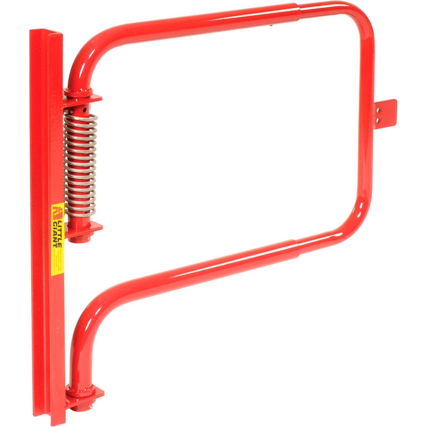 Little Giant Adjustable Width Spring Safety Gate Steel 22-1/2″ to 36″ Red