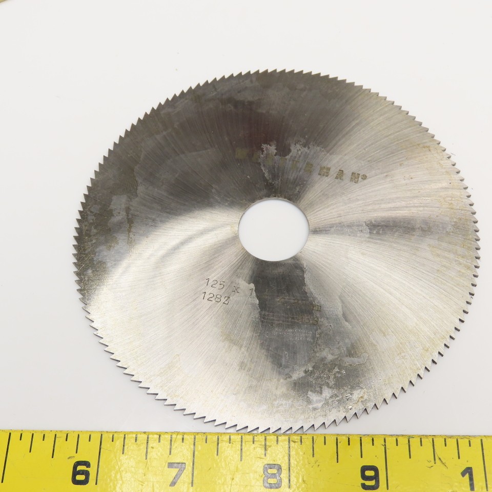 Westerman 125mm OD x 1.5 x 22mm Arbor Straight Tooth Cutting Blade Lot Of 3