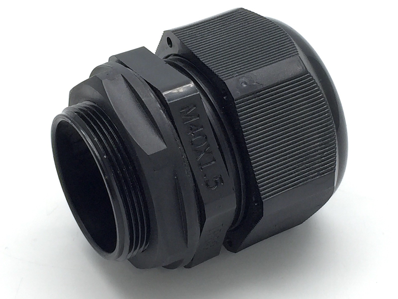 KSS AG-40 Nylon Cable Glands Metric Thread M40 with Locknuts Black IP68 x24 pcs