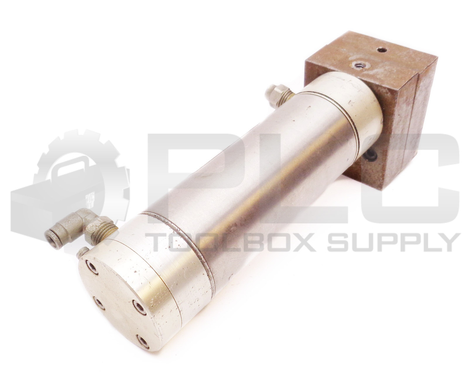 BIMBA POSITION FEEDBACK CYLINDERS PFC-313-P CYLINDER W/ 2 MANIFOLD BLOCKS