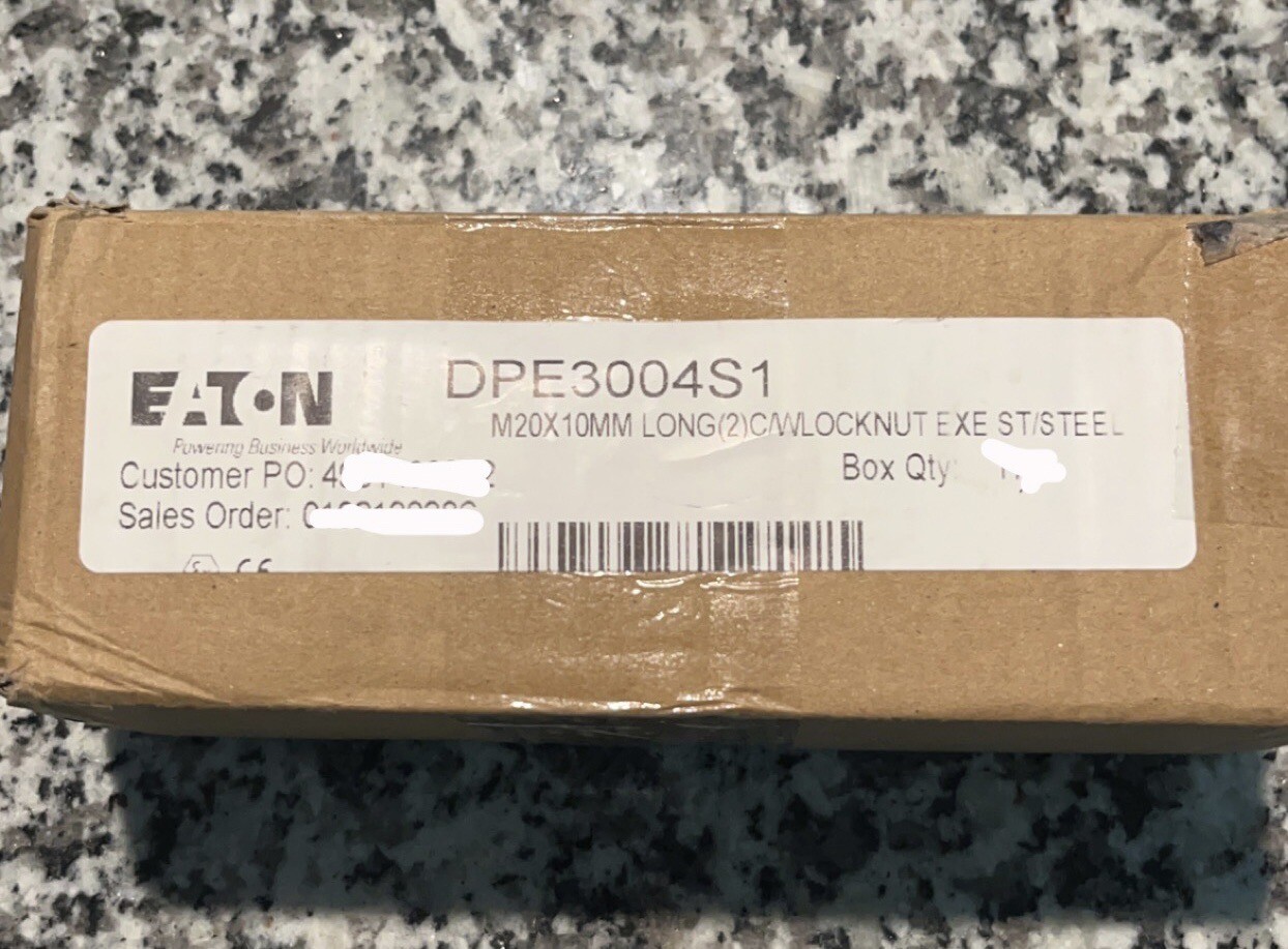 DP Series, Breather/Drain, Stainless Steel, M20, 2 Hole, 10 mm Thread Length…