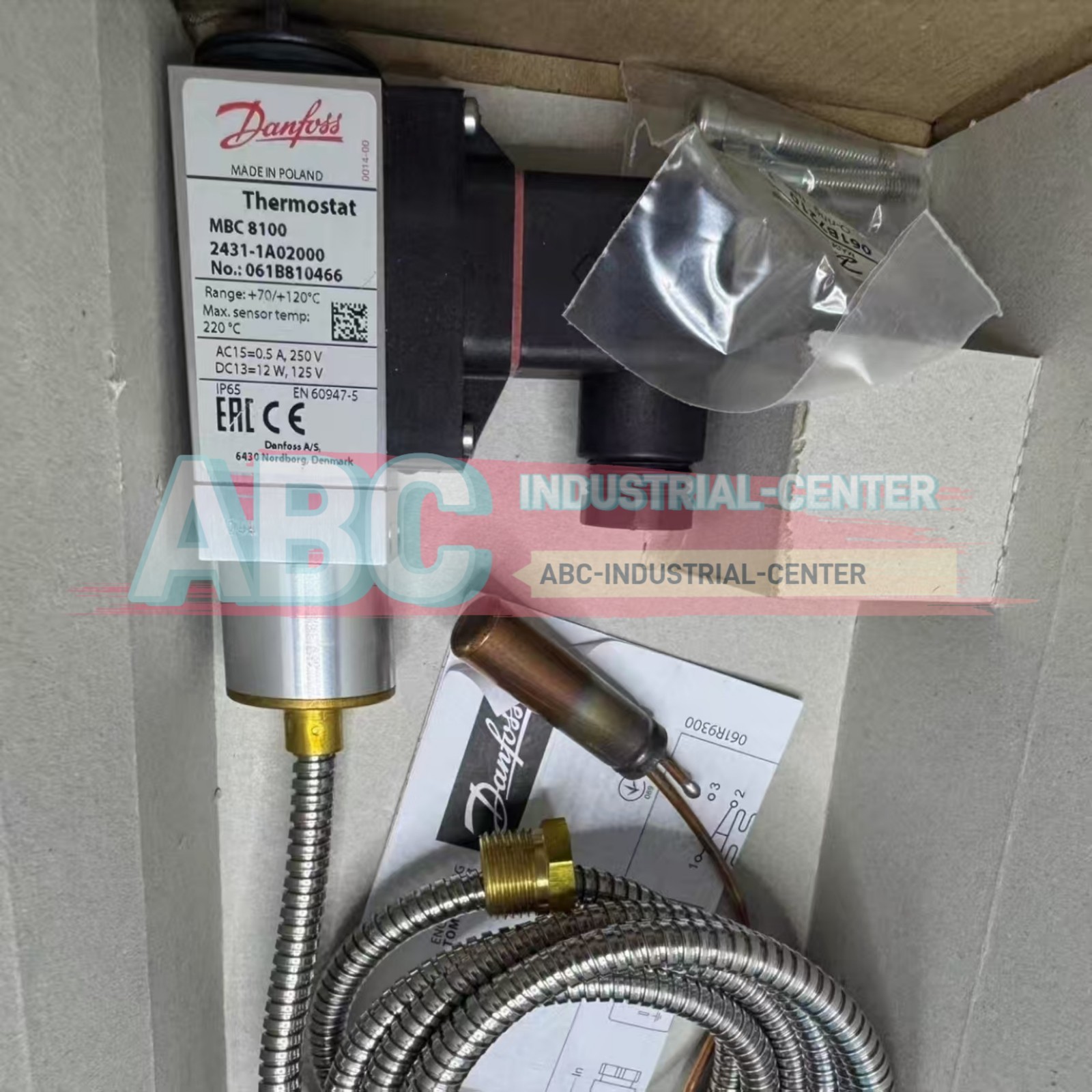 Danfoss 061B810466 MBC8100 thermostat#1pcs new in box